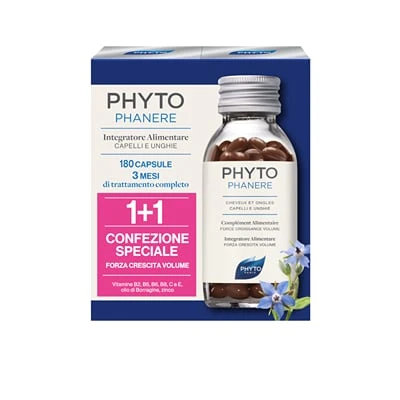 Image of PHYTO PARIS PHYTOPHANERE INTEGRATORE ALIMENTARE CAPELLI/UNGHIE 90+90 CAPSULE