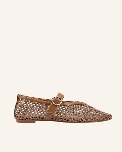 Eunice Dark Camel Tan