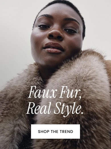Faux fur, real style