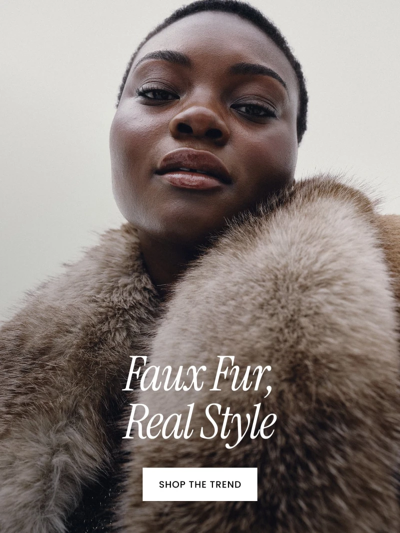 Faux fur, real style