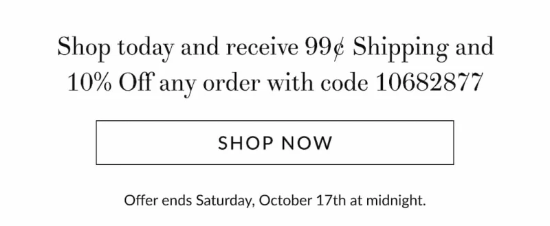 99¢ shipping on any order