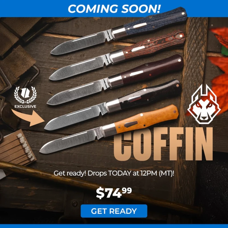 Jack Wolf Knives Coffin