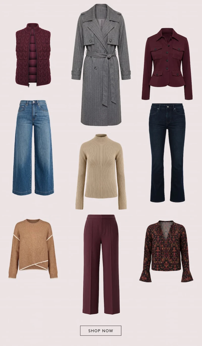 Rich color meets everyday favorites. Pair it with denim, mix in neutrals, or go all in. SHOP NOW. 