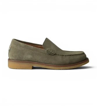 Mocasines de piel Kope Mocc verde