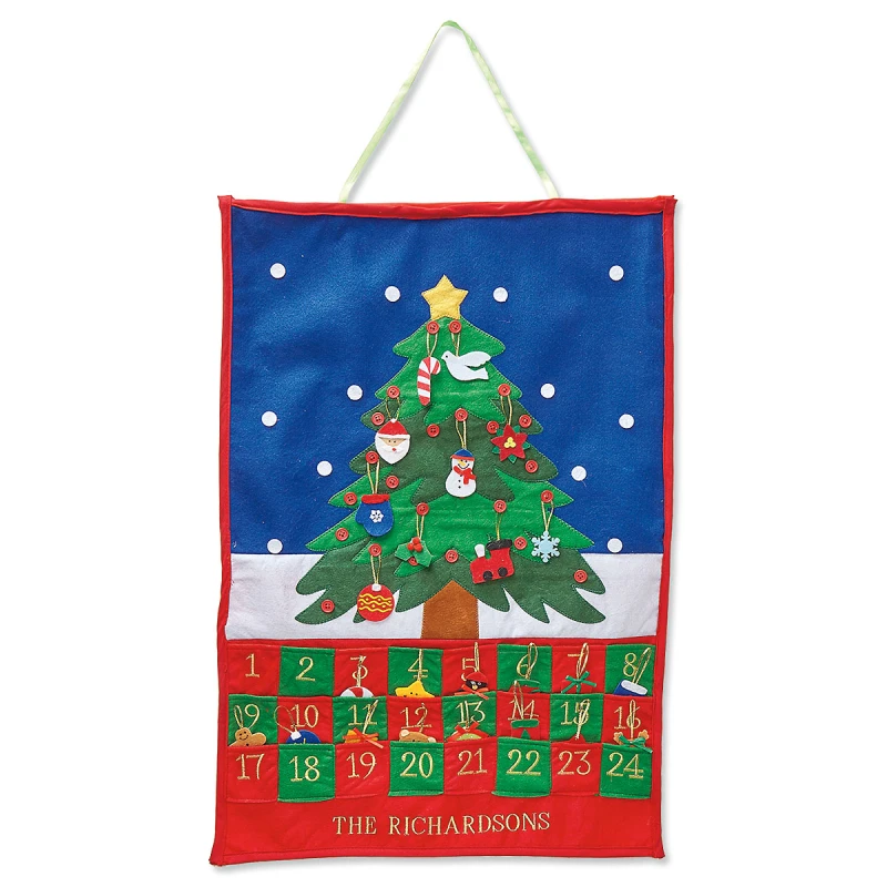 Image of Christmas Tree Personalized Countdown Calendar