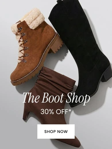 The bootshop: 30% OFF *