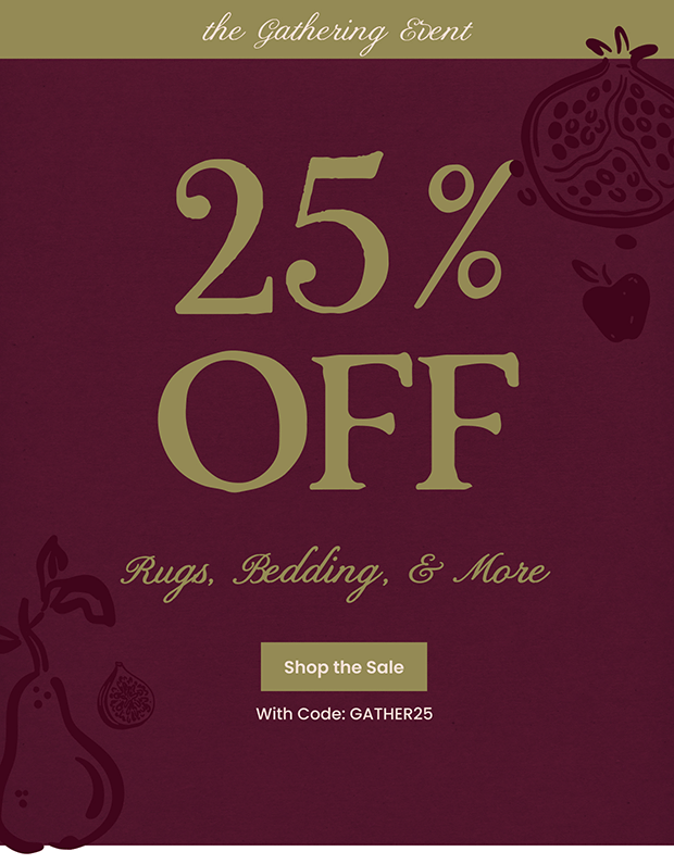 25% OFF | Rugs,Bedding, & More
