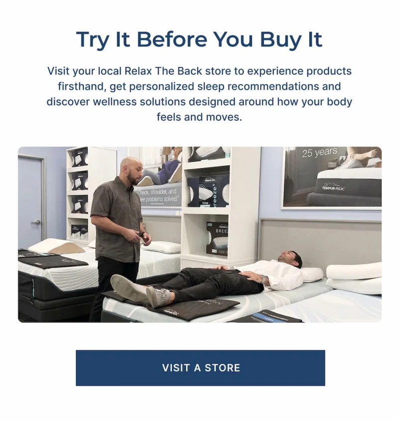 try it before you buy it and visit a store today