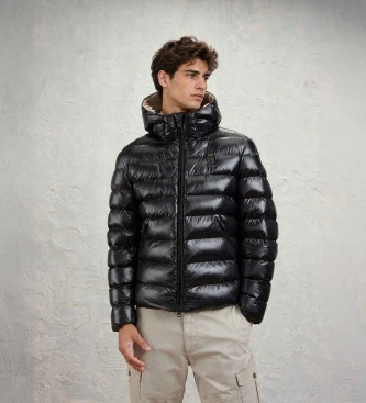 Chaqueta acolchada Eco Adams negro