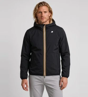 Chaqueta Reversible Jack St Warm Double negro, beige
