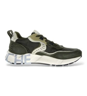 Zapatillas de Piel Club01 verde