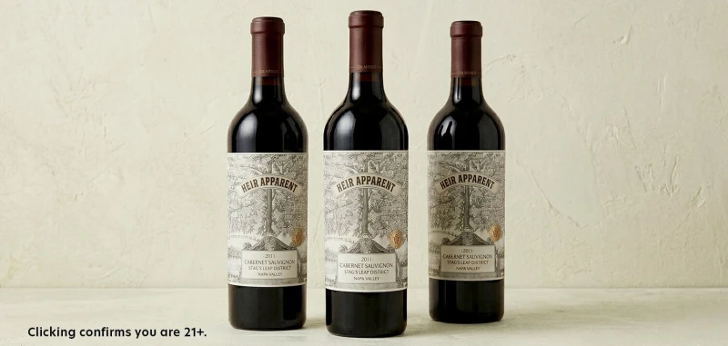 93-Point Stags Leap Cabernet from Heir Apparent Winery