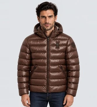 Chaqueta acolchada Eco Adams marrón