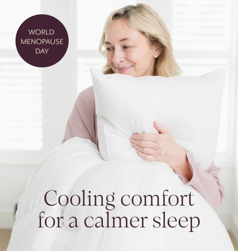 Cooling comfort for a calmer sleep