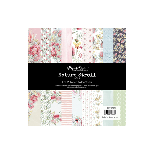 Paper Rose - 6 x 6 Paper Pack - Nature Stroll