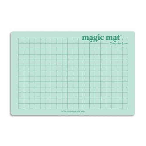 Image of Scrapbook.com - Magic Mat - Mint Edition - Standard - Cutting Pad for Select Machines - 6.125 x 8.75