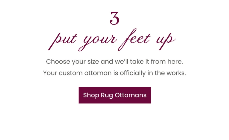 Shop Rug Ottomans