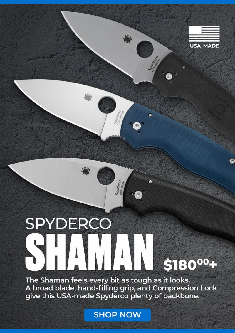 Spyderco Shaman