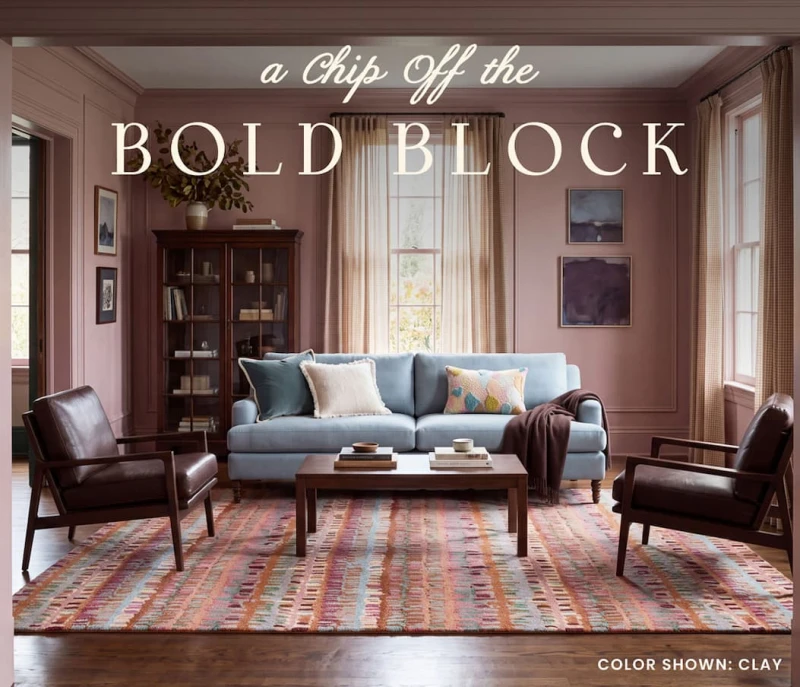 Shop Paint Chip Hand Micro Hooked Wool Rug