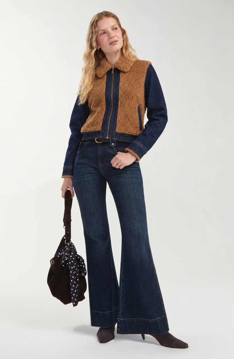 Image of SHERPA DENIM JACKET
