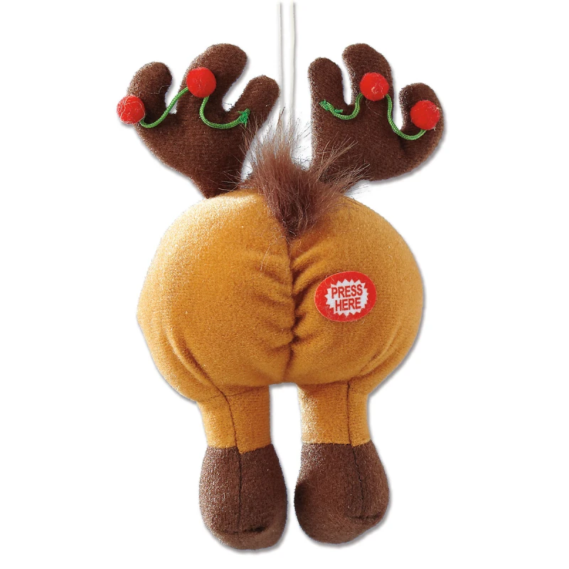 Image of Tootin' Tushie Reindeer Ornament