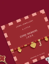 Autumn's Calling A Little 'Cosy Season' Bracelet In Gold Plating