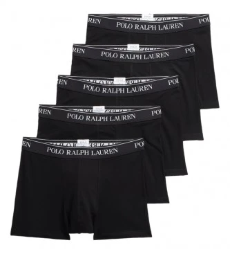 Pack de 5 Bóxer RL negro