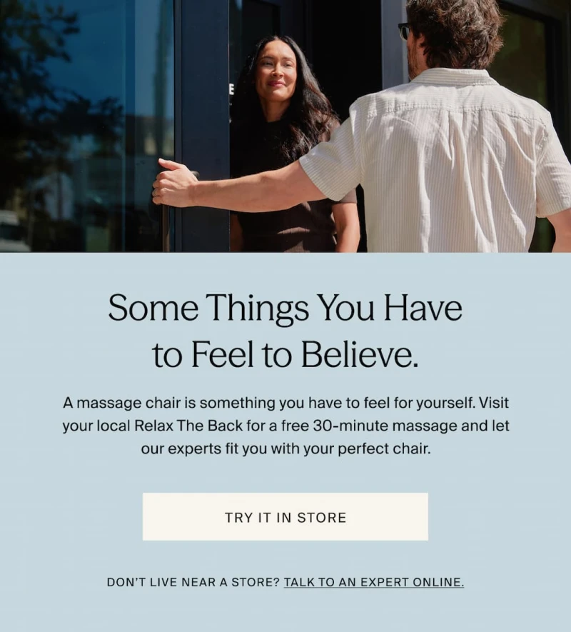 some things you have to feel to believe