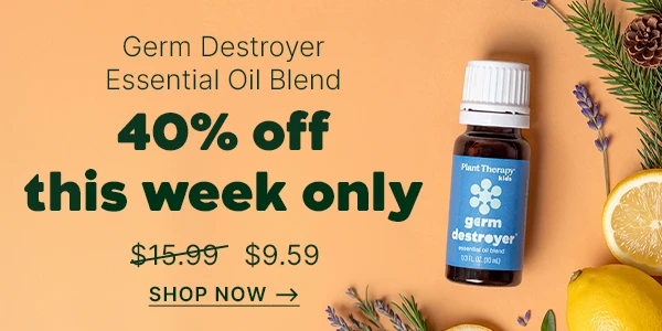 Germ Destroyer Essential Oil Blend | 40% off this week only