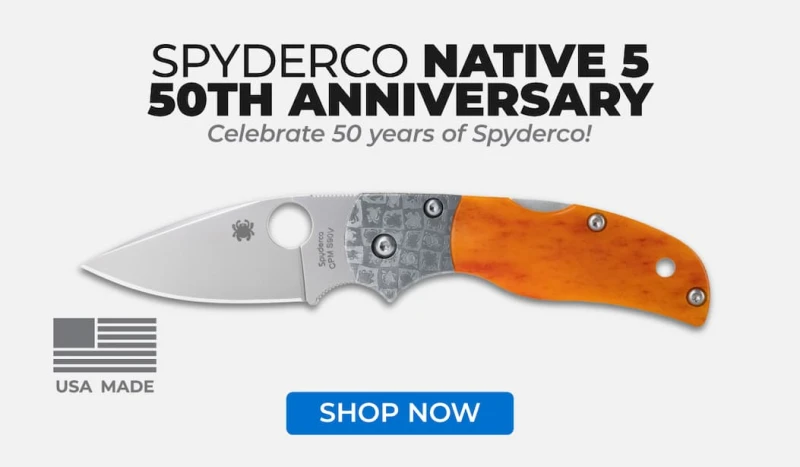Spyderco Native 5 50th Anniversary