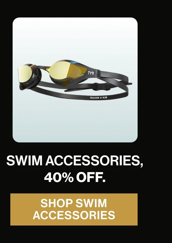 Swim accessories, 40% OFF. Shop swim accessories.