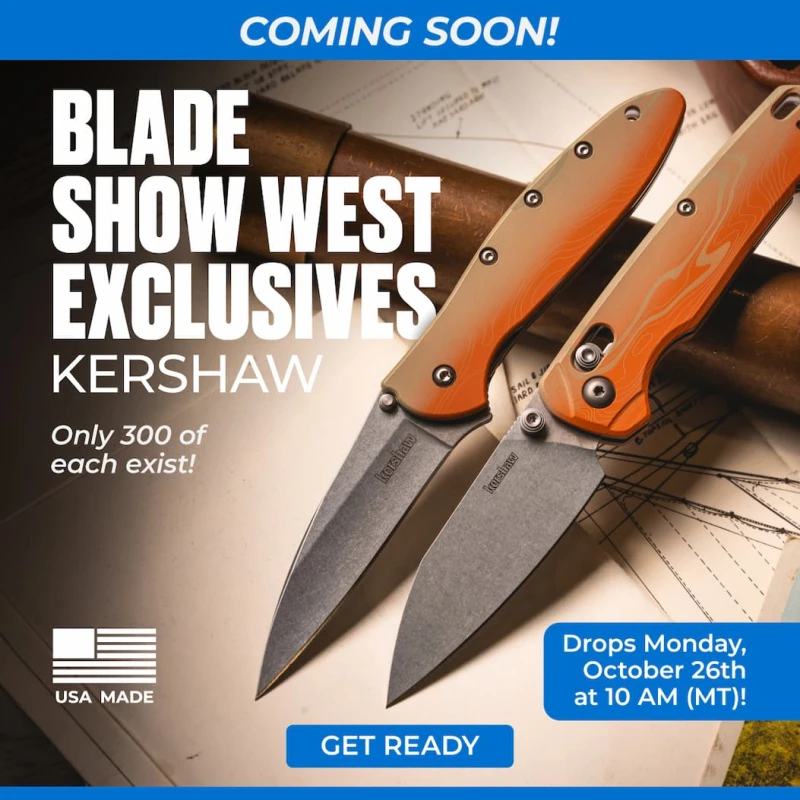 Coming Soon: Kershaw Blade Show West Exlcusives