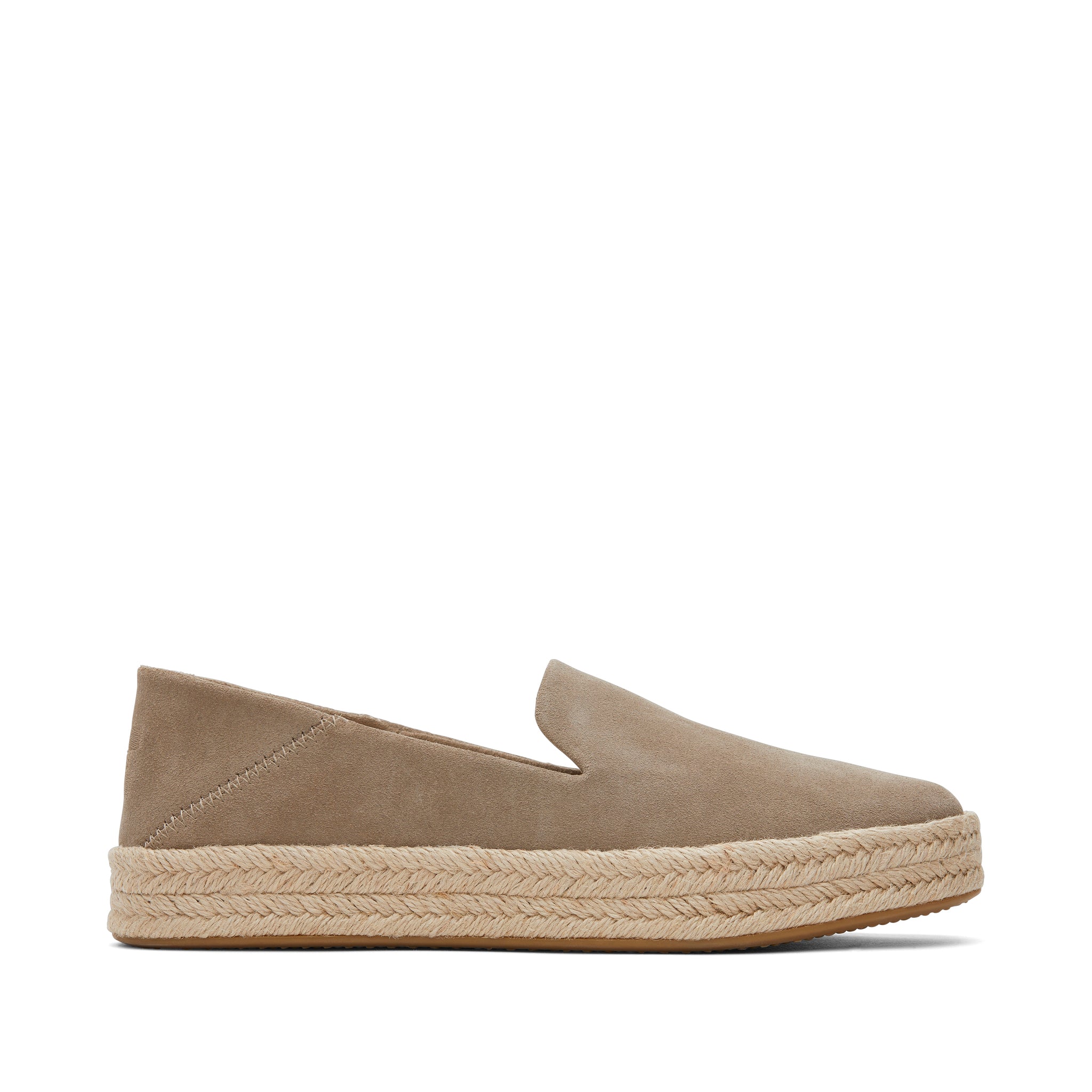 Image of Carolina Espadrille - Dune Grey Suede