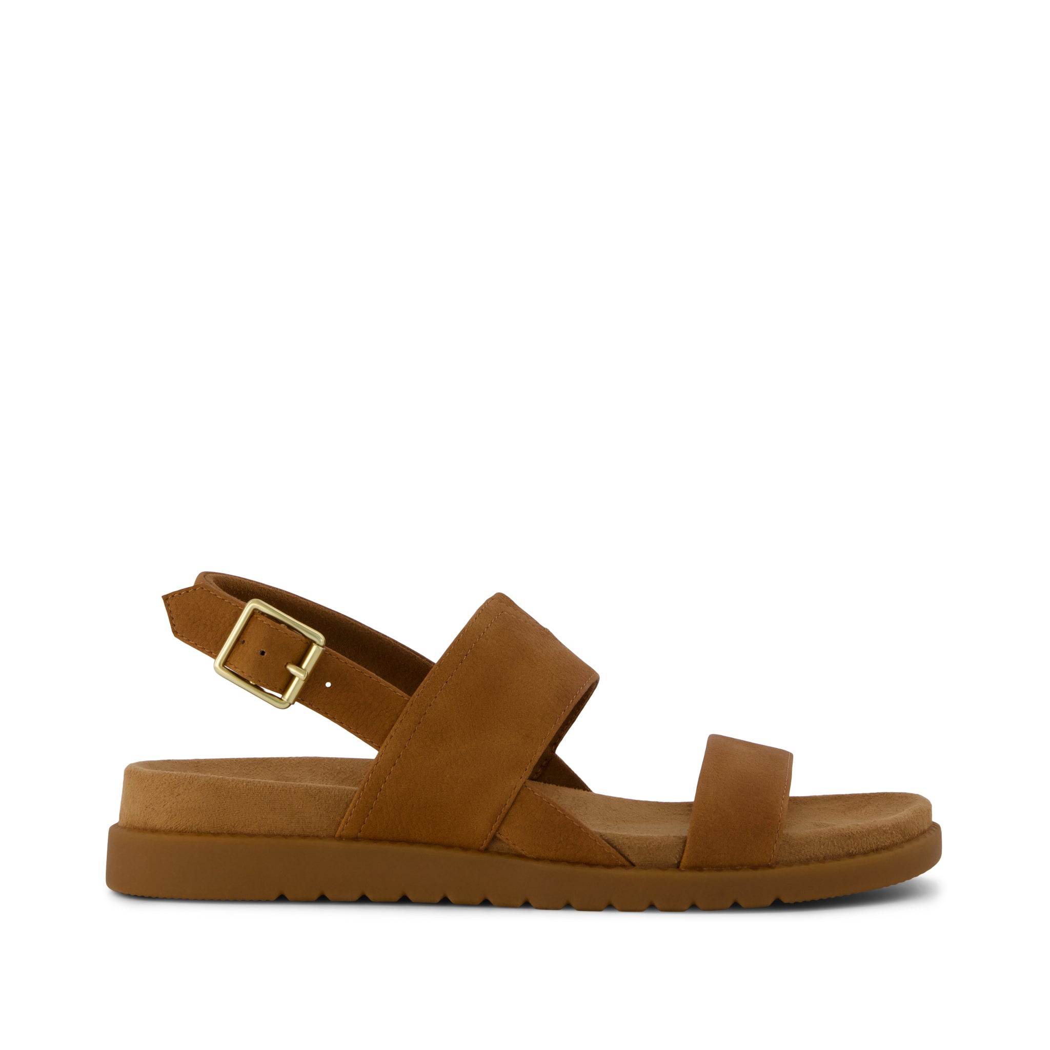 Image of Marin Sandal - Brown Sugar Nubuck PU