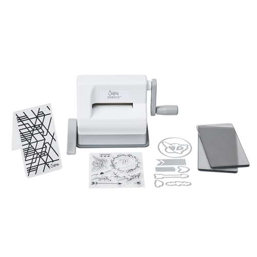 Sizzix - Sidekick - Starter Kit - White And Gray