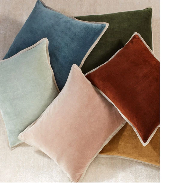 Shop Gehry Velvet/Linen Decorative Pillow Cover