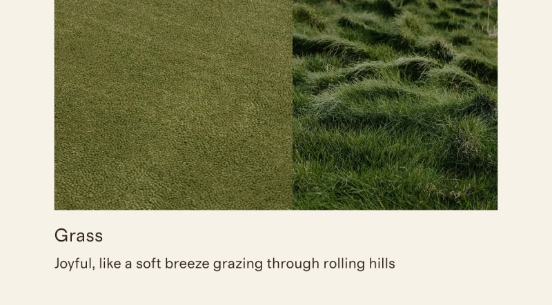 Grass | Joyful, like a soft breeze grazing through rolling hills