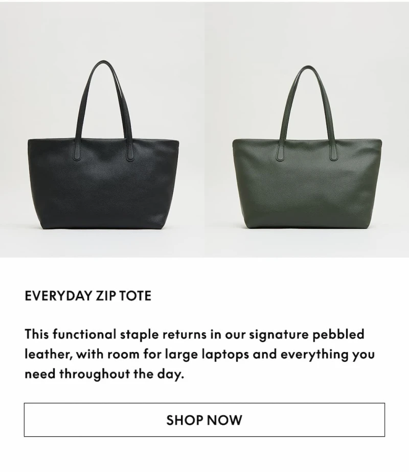 Everyday Zip Tote