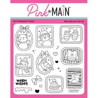Pink and Main - Clear Photopolymer Stamps - Fun Winter Frames