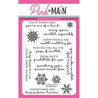 Pink and Main - Clear Photopolymer Stamps - Worth Melting For