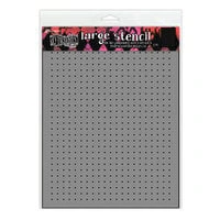 Ranger Ink - Dylusions Stencils - Large - Double Dot Grid