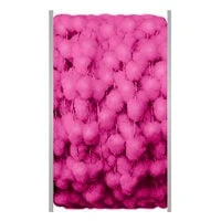 Doodlebug Design - Monochromatic Collection - Wired Pom Pom Trim - Bubblegum - 25 Yards