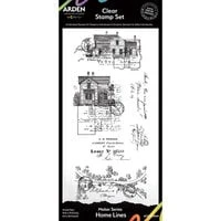 Arden Creative Studio - Maker Series Collection - Clear Photopolymer Stamps - Home Lines