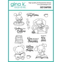 Gina K Designs - Clear Photopolymer Stamps - Cozy Chapters