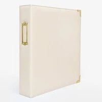 Altenew - 9 x1 2 Three-Ring Album - Ivory