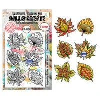 AALL and Create - Merveilles d'Automne Collection - Clear Photopolymer Stamps - Tombent Les Feuilles
