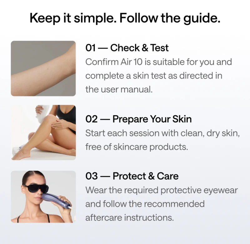 follow the guide