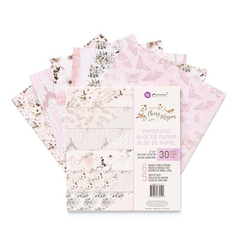 Image of Prima - Cherry Blossom Collection - 8 x 8 Paper Pad