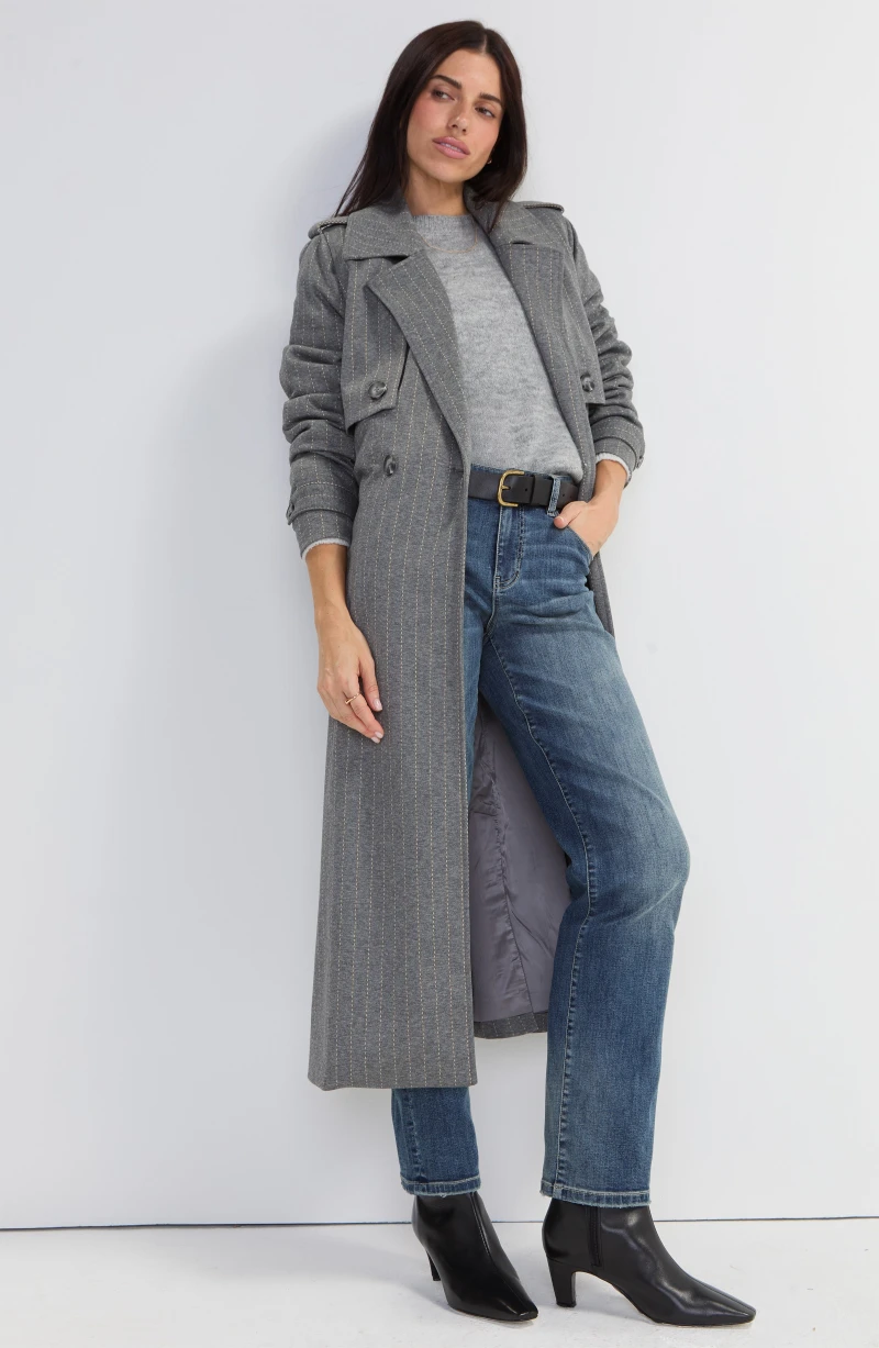 Image of MAXI BELTED TRENCH COAT
