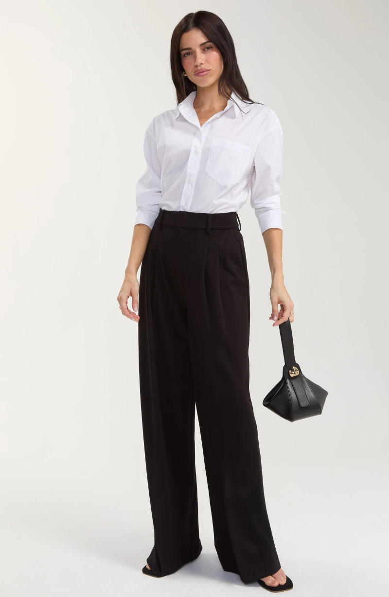 Image of BROOKE HIGH RISE WIDE LEG TROUSER
